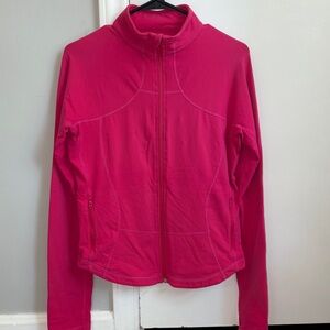 Lululemon Athletica Vibrant Pink Full Zip Jacket